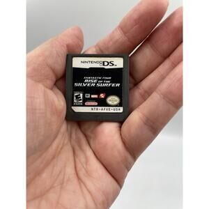 Fantastic Four Rise of the Silver Surfer Nintendo DS Video Game Cartridge Tested